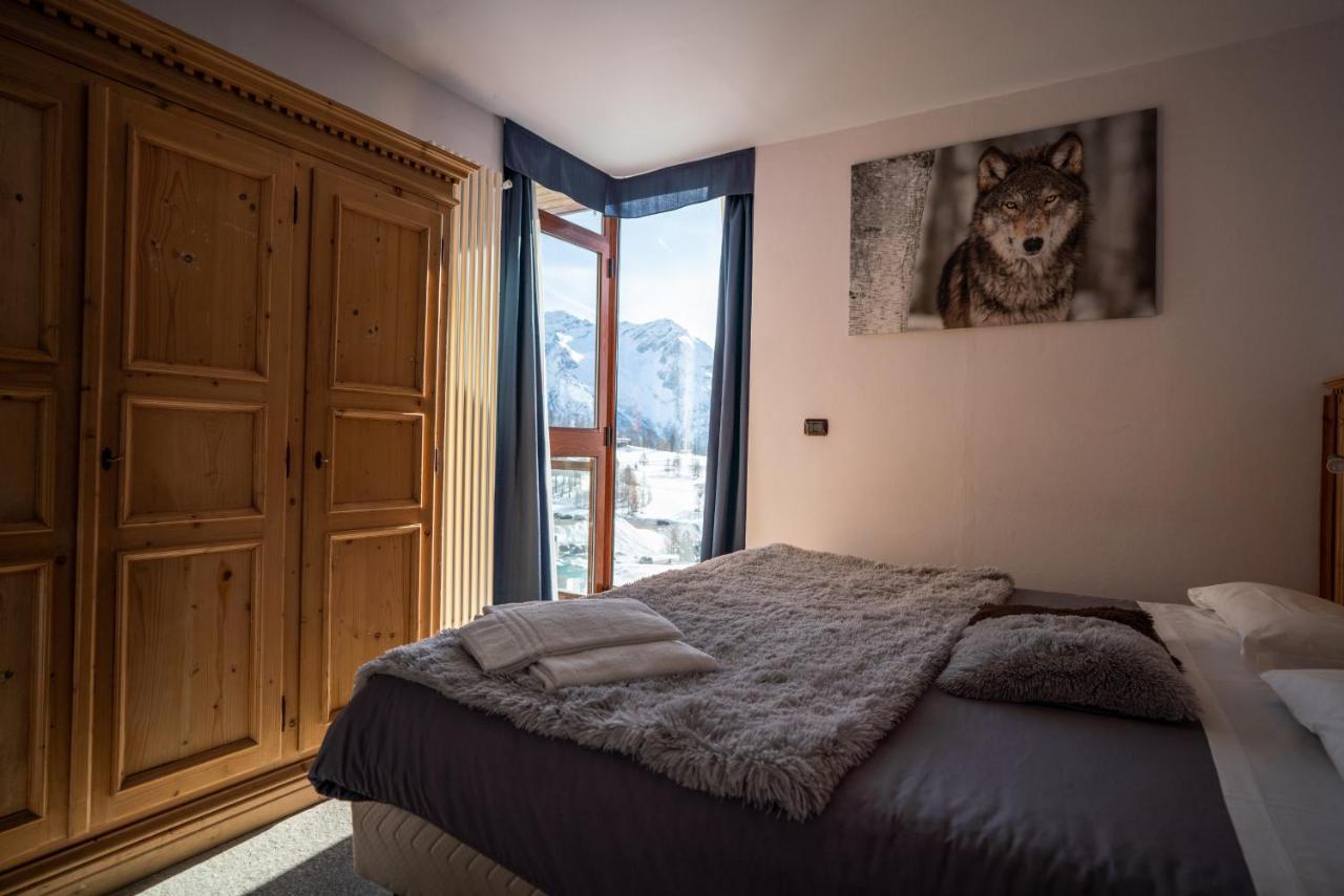 Chalet Weal Aparthotel Colle Colle Sestriere Kültér fotó